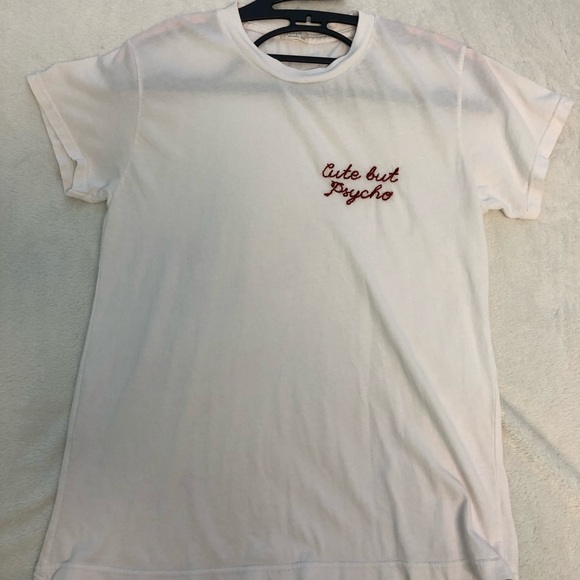 Brandy Melville Embroidered Tee - Picture 1 of 3